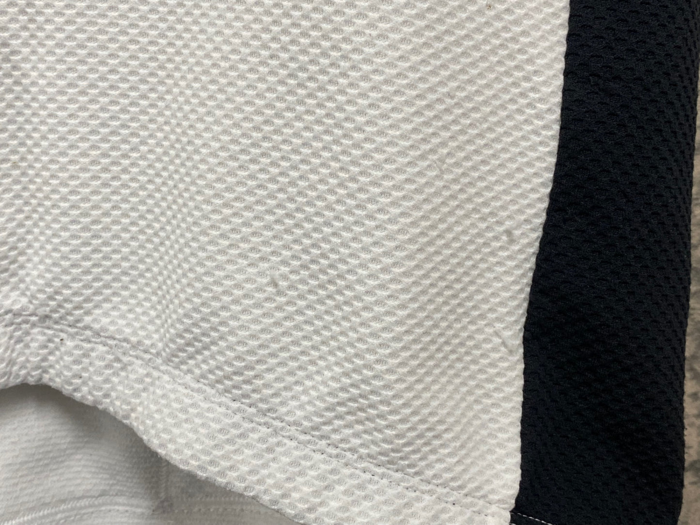 JA989 リオンドカペルミュール Lion de KAPELMUUR 半袖 サイクルジャージ 白 黒 XL