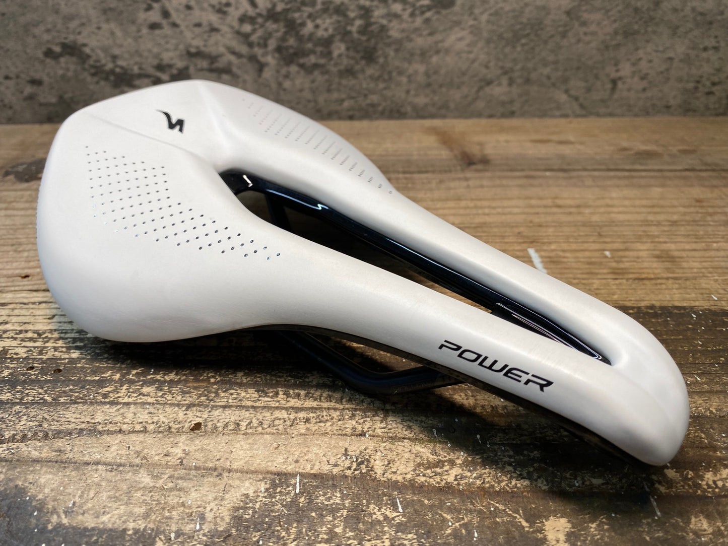 JA351 スペシャライズド SPECIALIZED POWER EXPERT サドル 白 143mm HOLLOW Tiレール