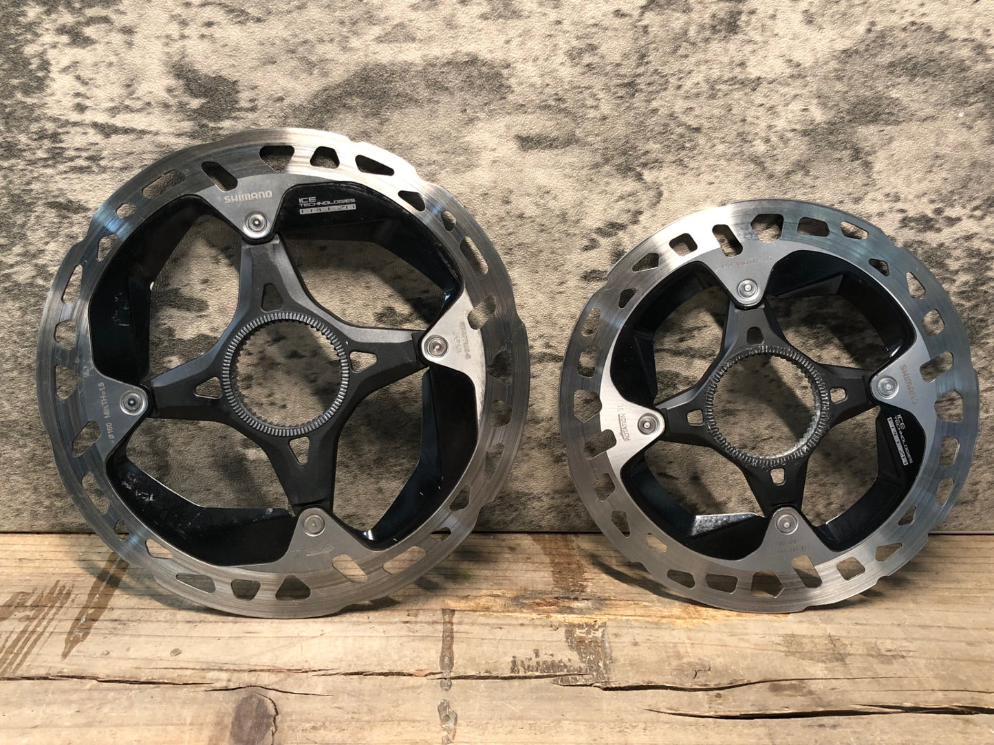 IU376 シマノ SHIMANO XTR RT-MT900 Φ140 Φ160 2枚セット 1.7mm 1.8mm