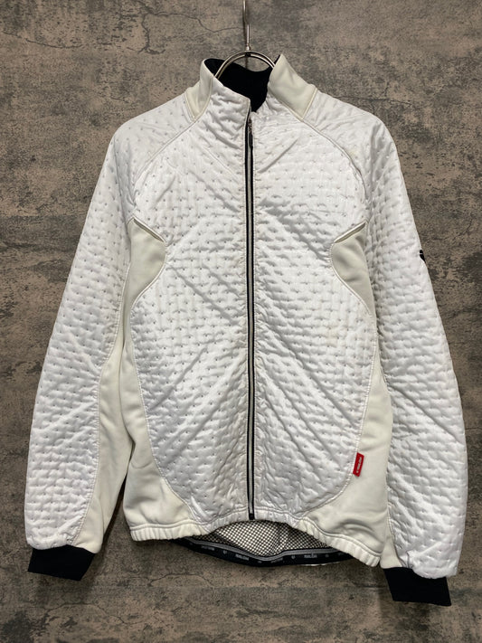 JA535 パールイズミ PEARL iZUMi 長袖 サイクルジャケット 白 L 裏起毛