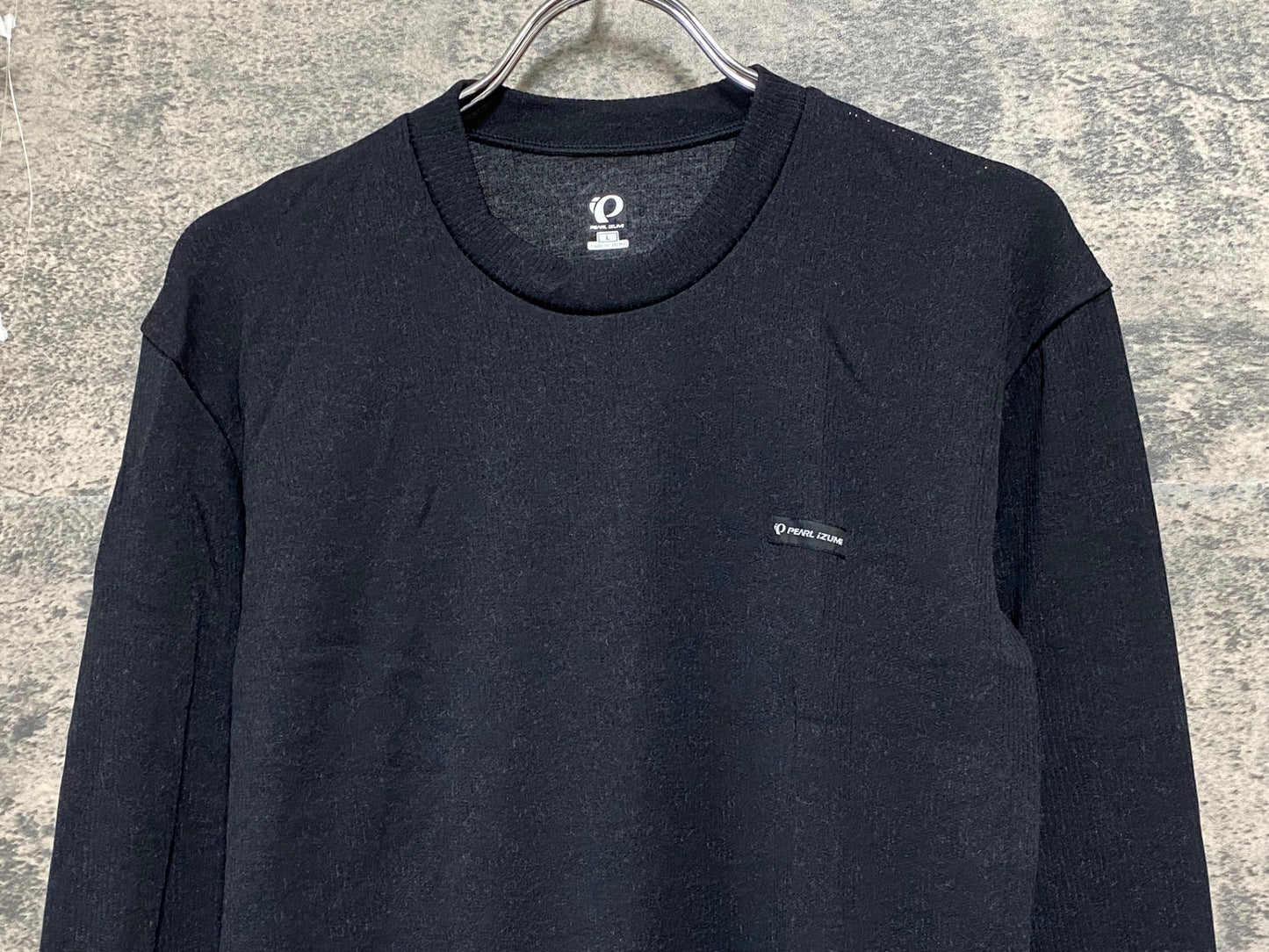 JA649 パールイズミ PEARL iZUMi ヒートテックセンサーロングスリーブ べースレイヤー 黒 L