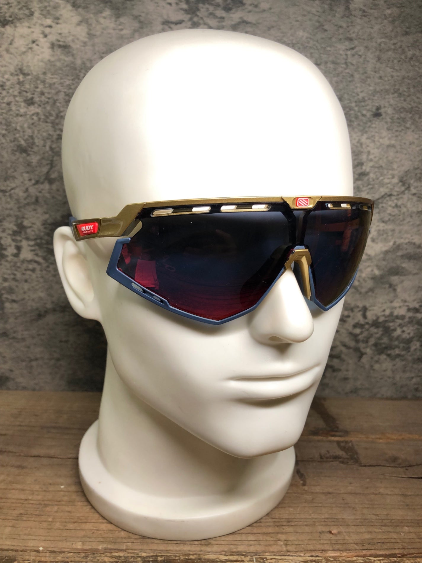 IZ564 ルディプロジェクト RUDY PROJECT DEFENDER アイウェア サングラス 金青