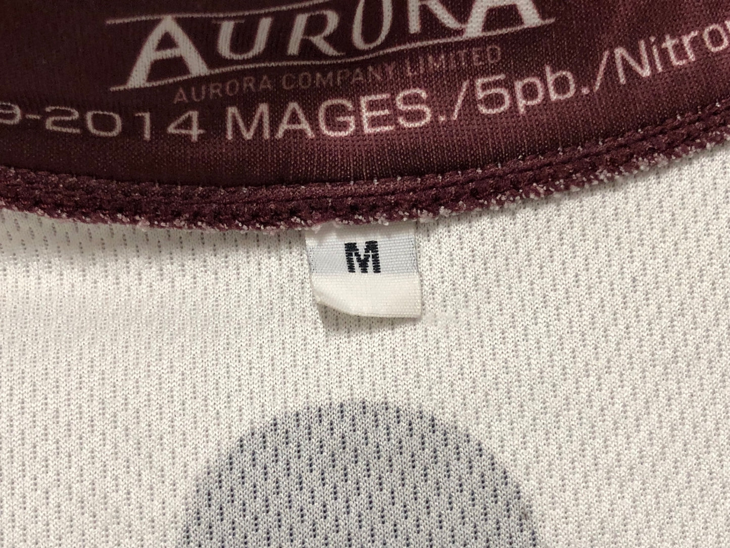 IW608 アウローラ AURORA 半袖 サイクルジャージ 白 M シュタインズ・ゲート グラフィック ver.2.0