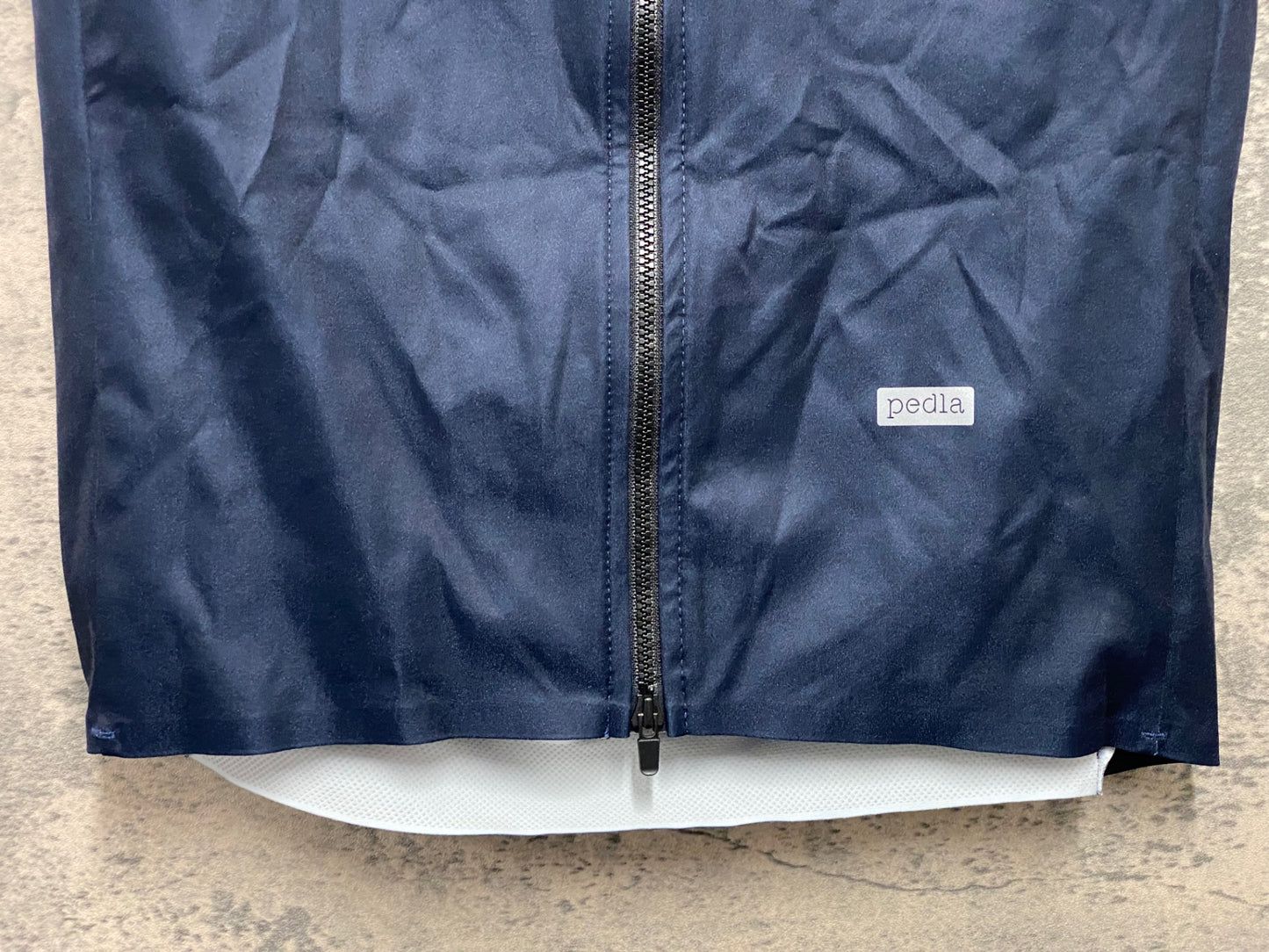 JB497 ペドラ Pedla サイクルベスト ジレ 紺 S
