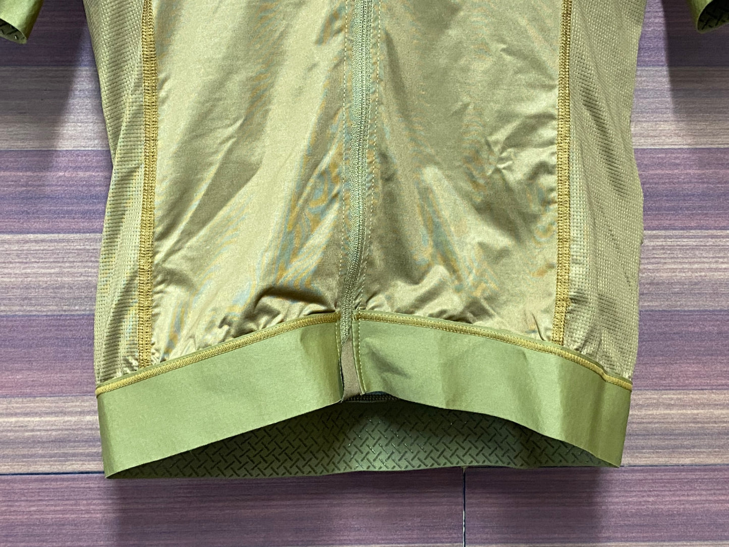 IV058 パスノーマルスタジオ PAS NORMAL STUDIOS Mechanism Jersey 半袖サイクルジャージ 黄土色 S