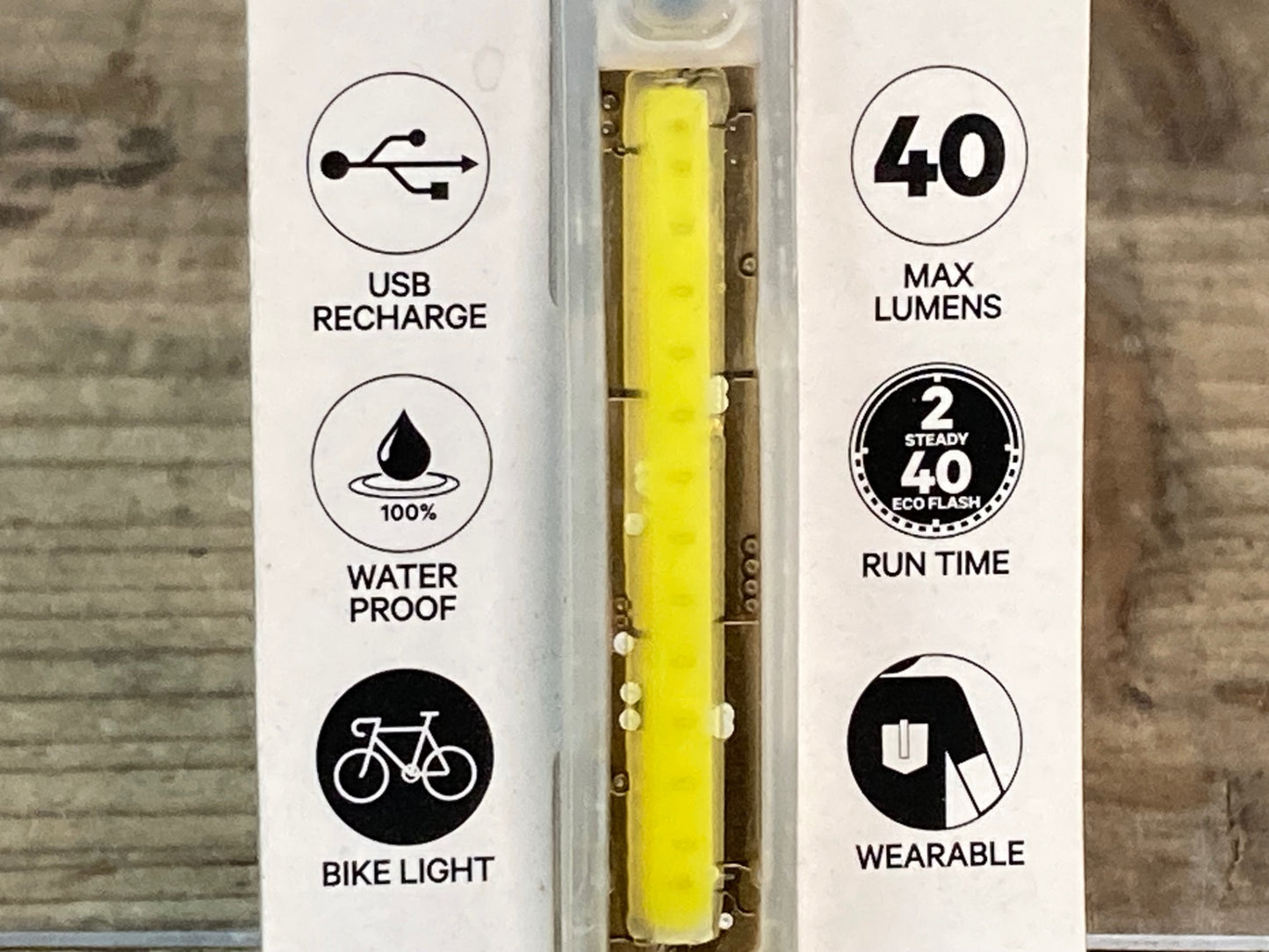 IR286 ノグ knog PLUS FRONT フロントライト 白