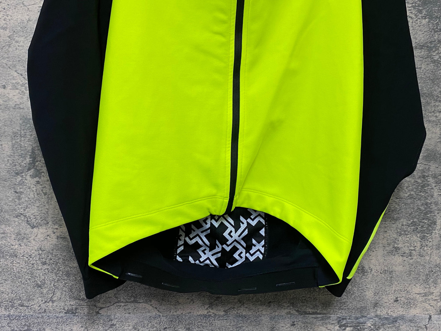 JA384 アソス assos MILLE GT Winter Jacket EVO 長袖 サイクルジャケット 黒黄緑 L 裏起毛