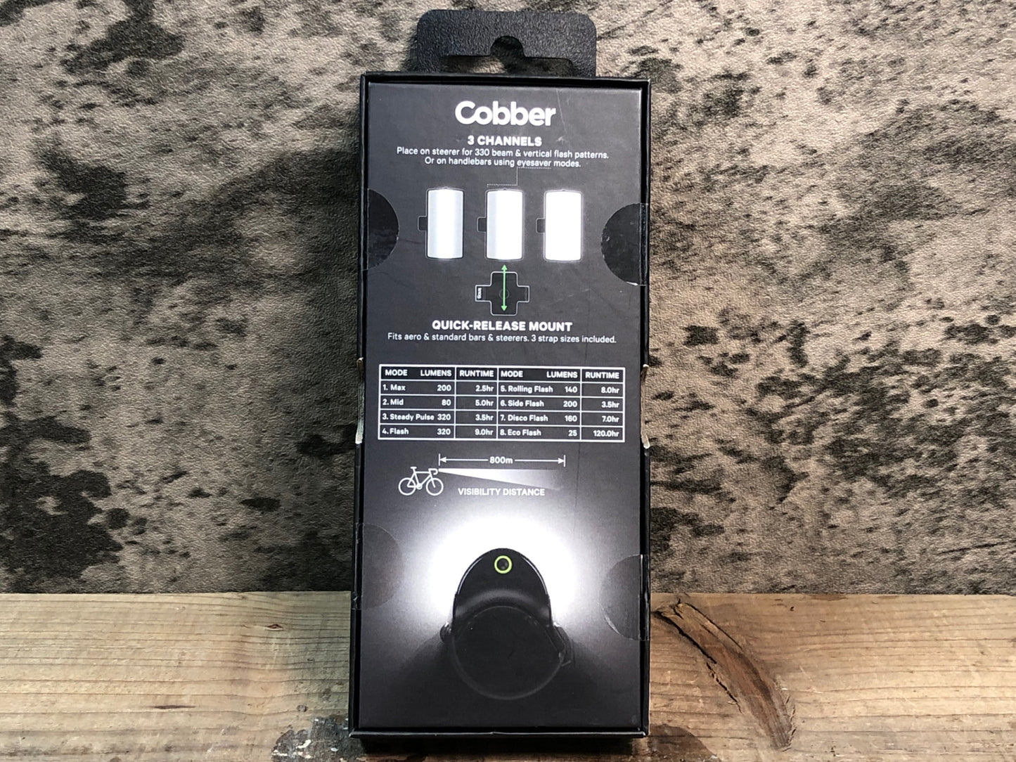 IR299 ノグ knog MID COBBER FRONT フロントライト