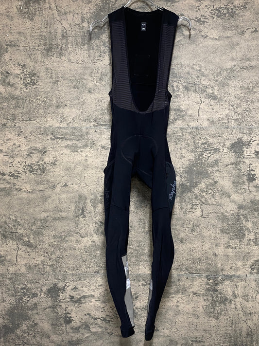 IZ730 ラファ Rapha CARGO WINTER TIGHTS WITH PAD ビブタイツ 黒 S 裏起毛