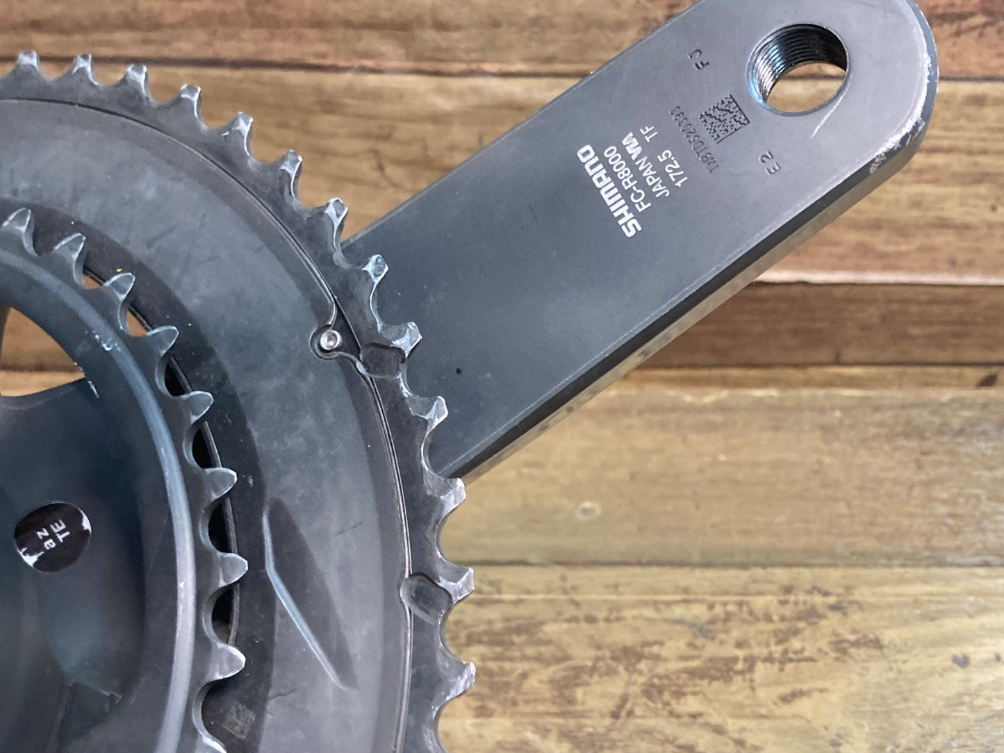 IJ888 シマノ SHIMANO アルテグラ ULTEGRA FC-R8000 クランクセット 172.5mm 52/36T ※リコール対象外品(刻印TF)