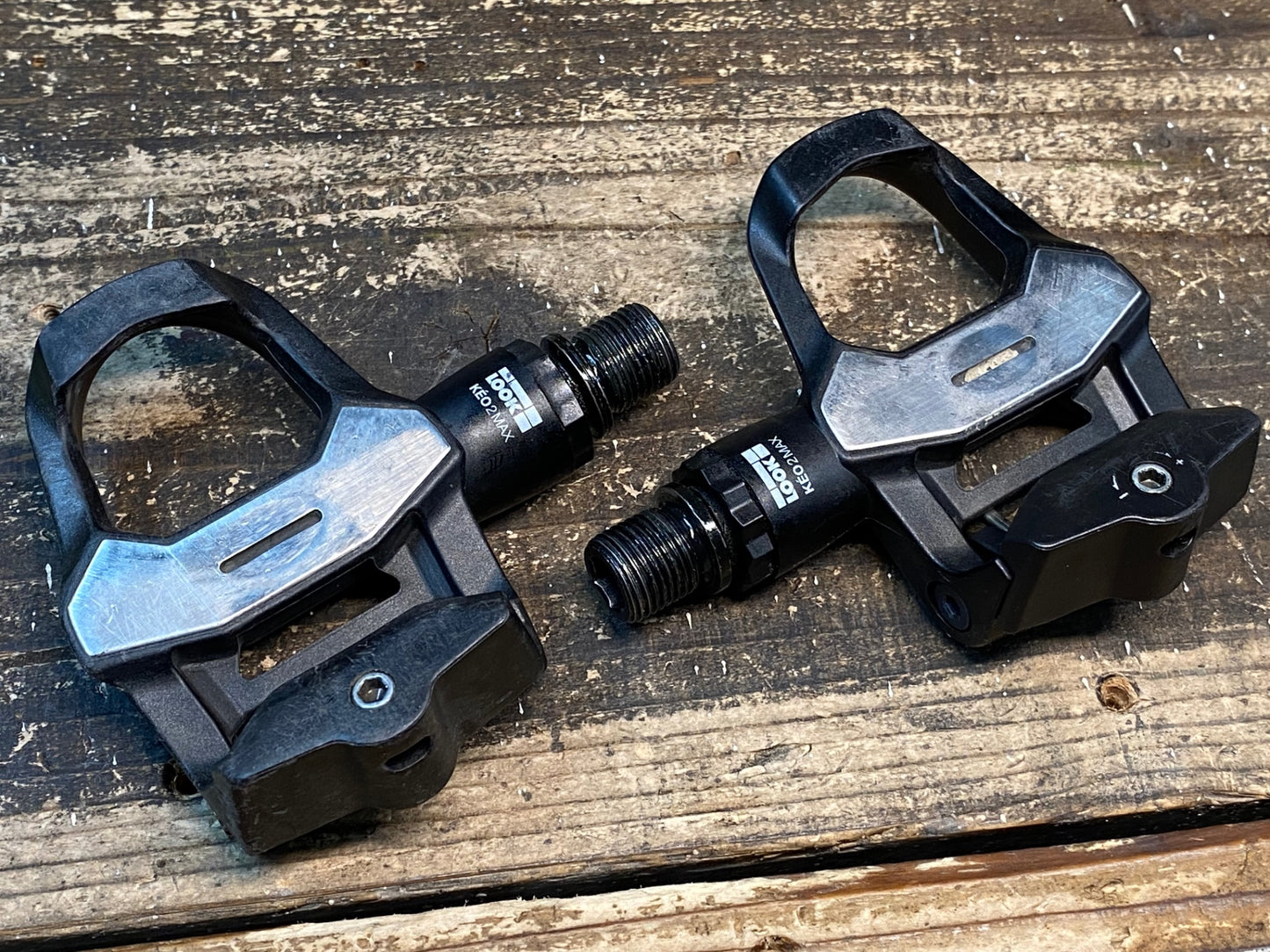 IV232 ルック LOOK ケオ KEO2MAX ビンディングペダル クロモリシャフト