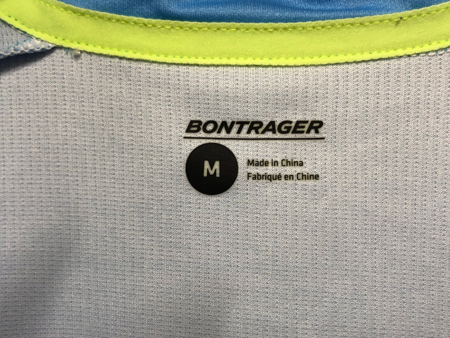 IA753 ボントレガー BONTRAGER 半袖 サイクルジャージ 水色 M