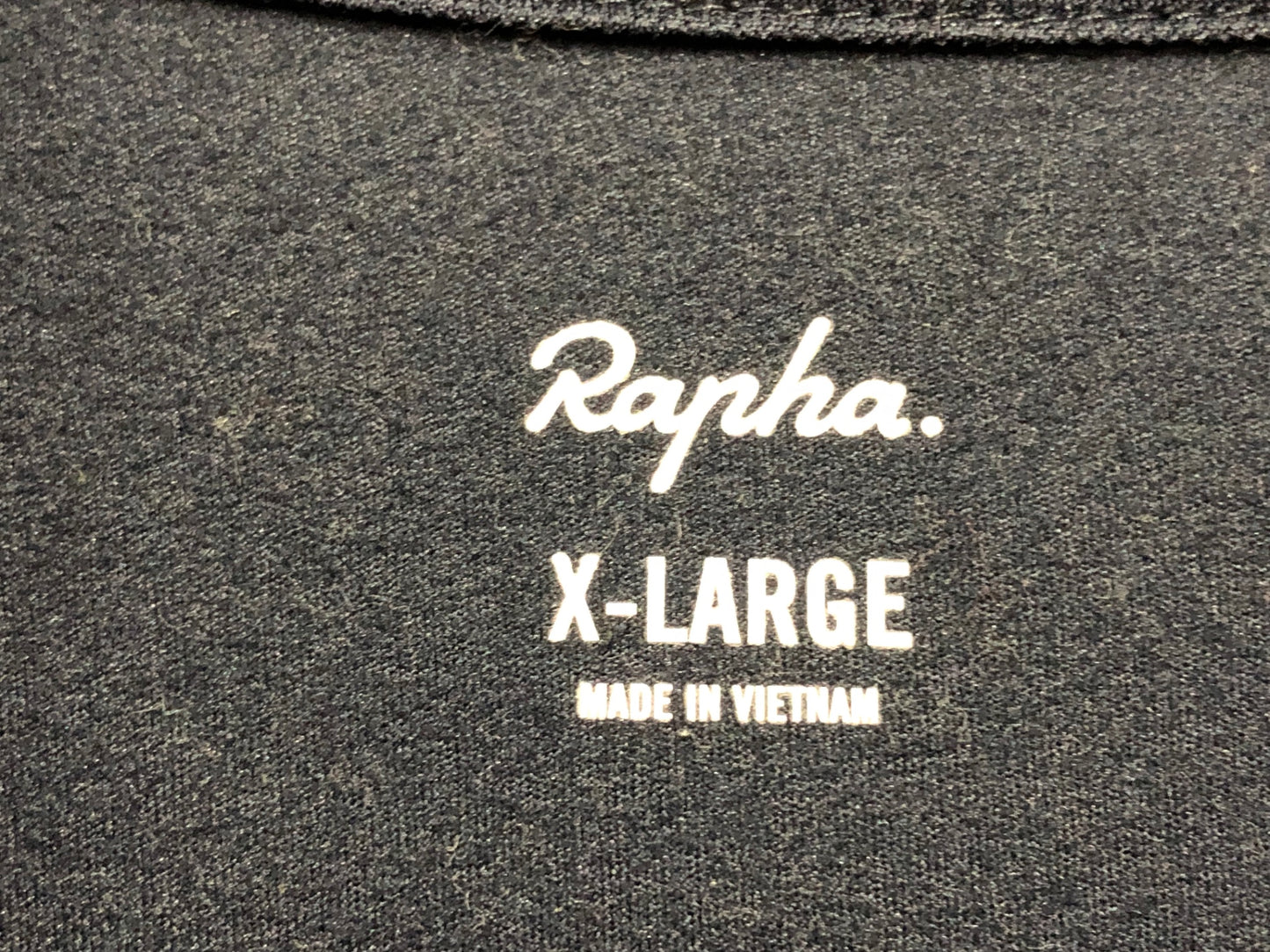 IK629 ラファ Rapha CORE LONG SLEEVE JERSEY 長袖 サイクルジャージ 紺 XL 裏起毛