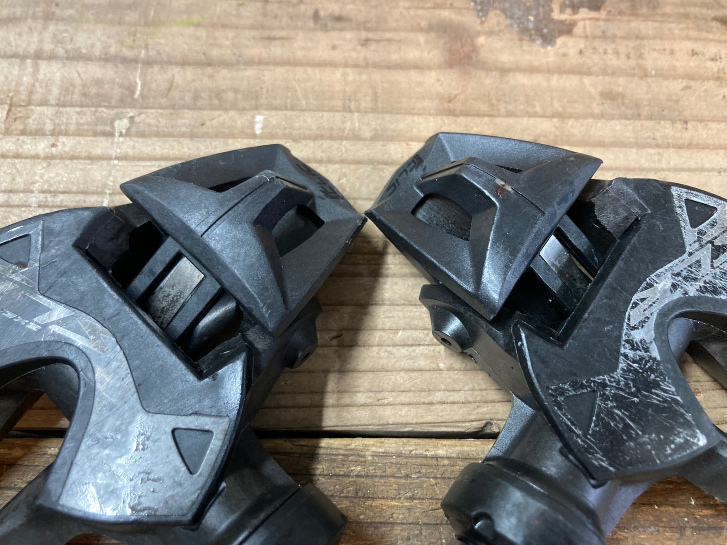 IL457 マヴィック MAVIC ゼリウム ZXELLIUM SLR TI ビンディングペダル チタンシャフト