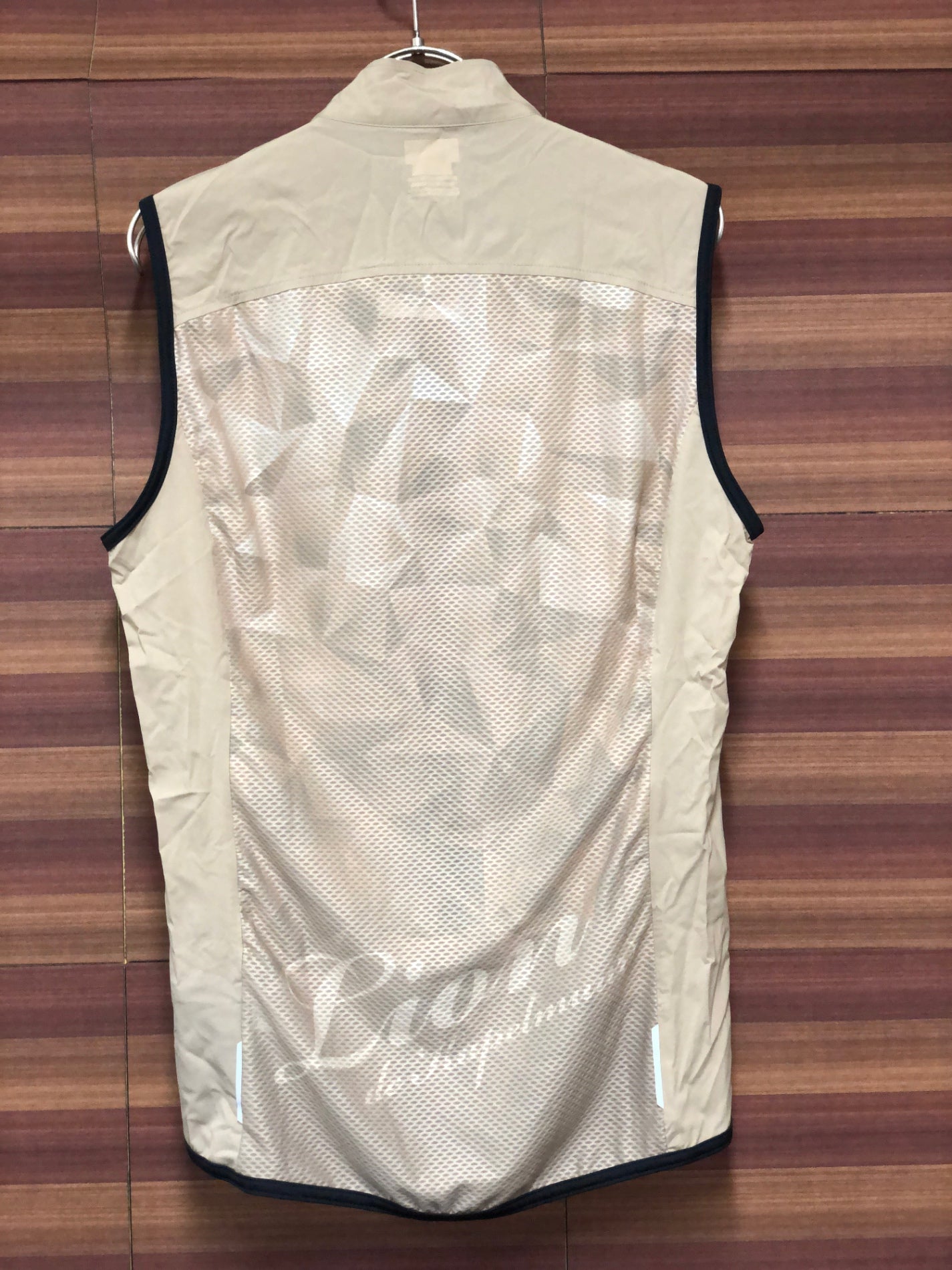 IR045 リオンドカペルミュール Lion de KAPELMUUR ジレ サイクルベスト ベージュ M