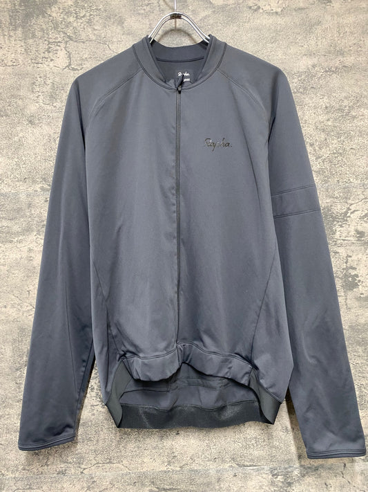 IW907 ラファ Rapha MENS LONG SLEEVE CORE JERSEY 長袖 サイクルジャージ グレー XXL