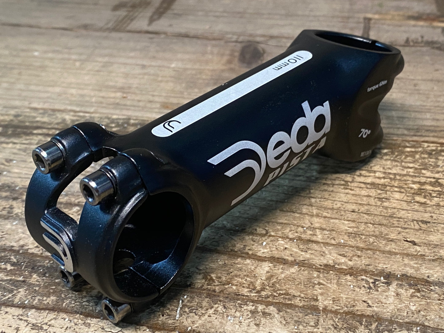 IP062 デダ DEDA PISTA アルミ ステム 110mm Φ31.7 OS 70°