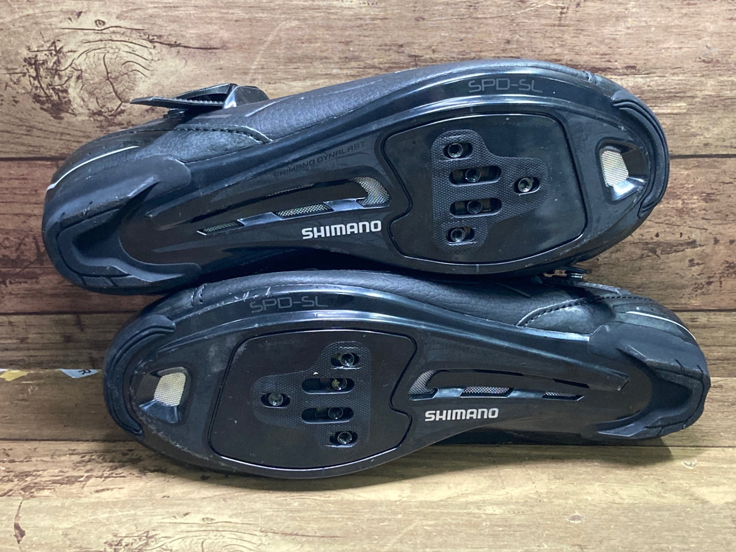 IH575 シマノ SHIMANO RP3 SH-RP300-S L ビンディングシューズ EU43 黒 SPD-SL ※スレあり、ソール傷あり