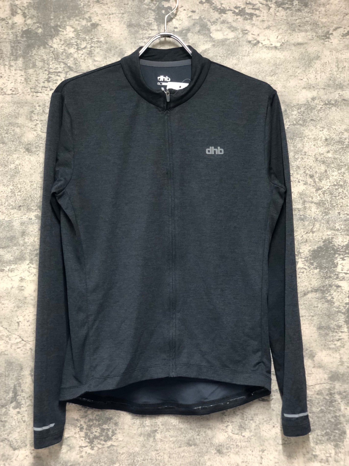 JB380 dhb 長袖 サイクルジャージ グレー M