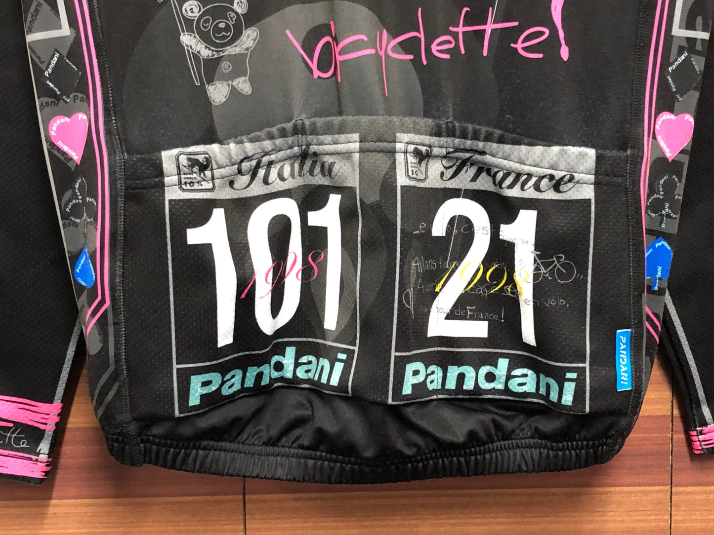 IP035 パンダーニ pandani 裏起毛 ウインタージャージ Sサイズ