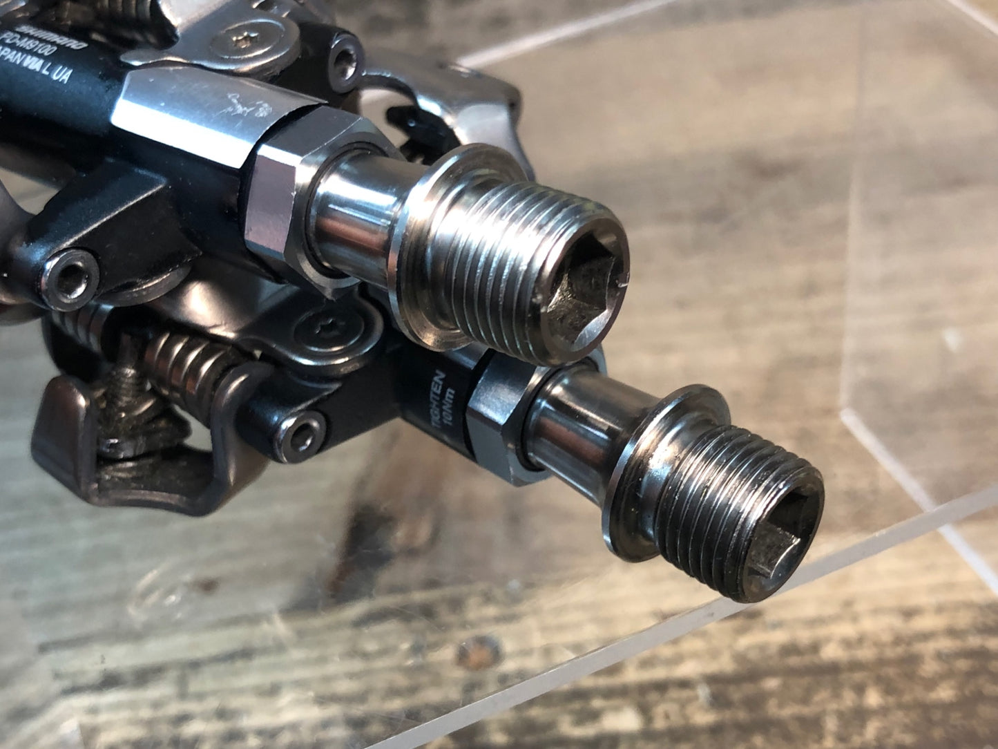 IY290 シマノ SHIMANO XTR PD-M9100 ビンディングペダル SPD