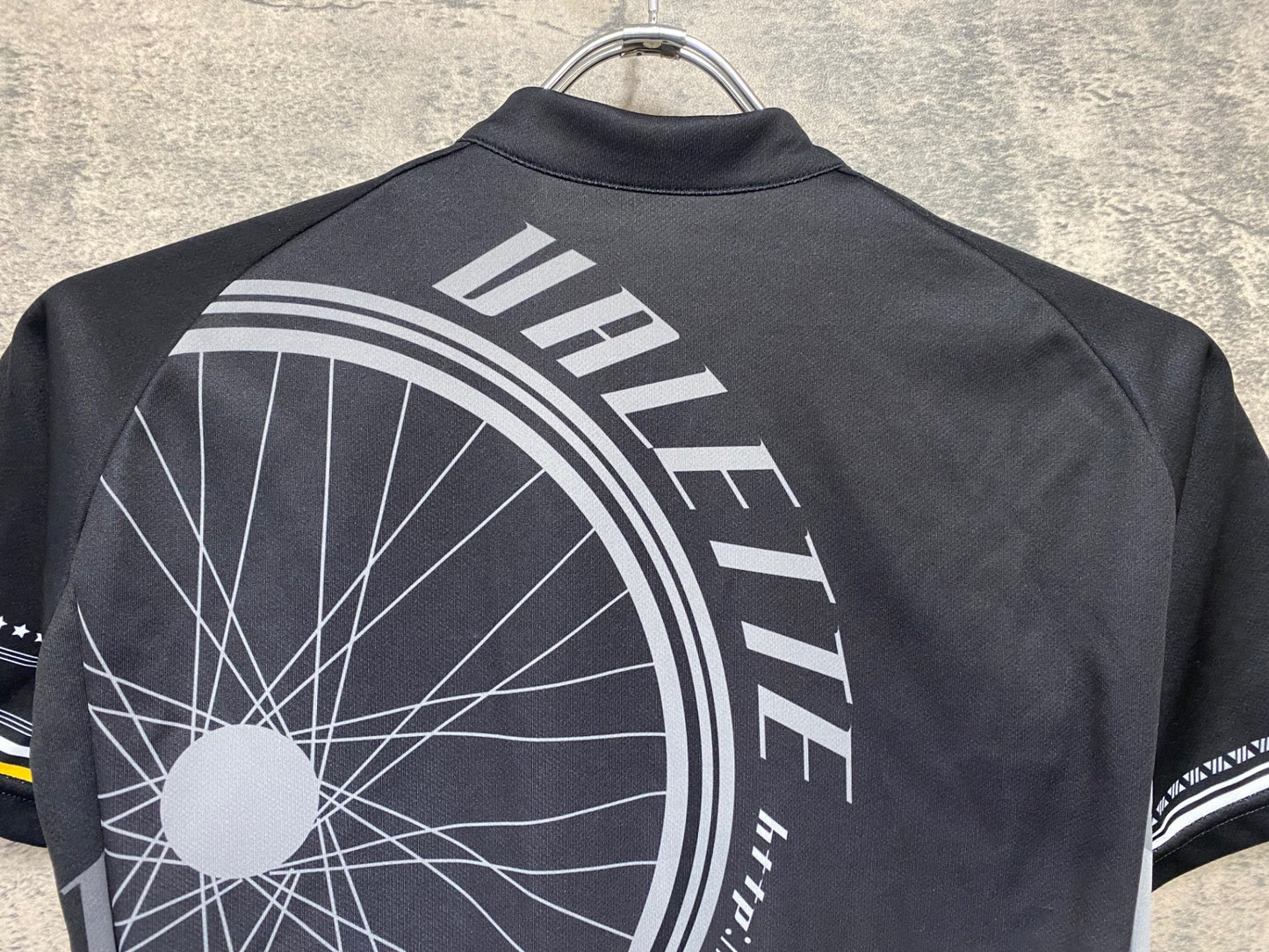 JD270 バレット VALETTE 半袖 サイクルジャージ 黒 グレー S