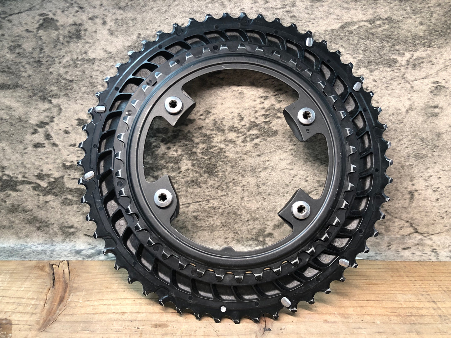 IR176 シマノ SHIMANO 105 FC-R7000用 チェーンリングセット 53/39T