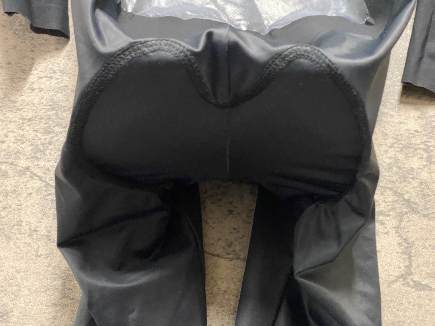 IZ471 カステリ CASTELLI TEAMsky 長袖 ワンピース スキンスーツ 黒 青 S ディンプル袖