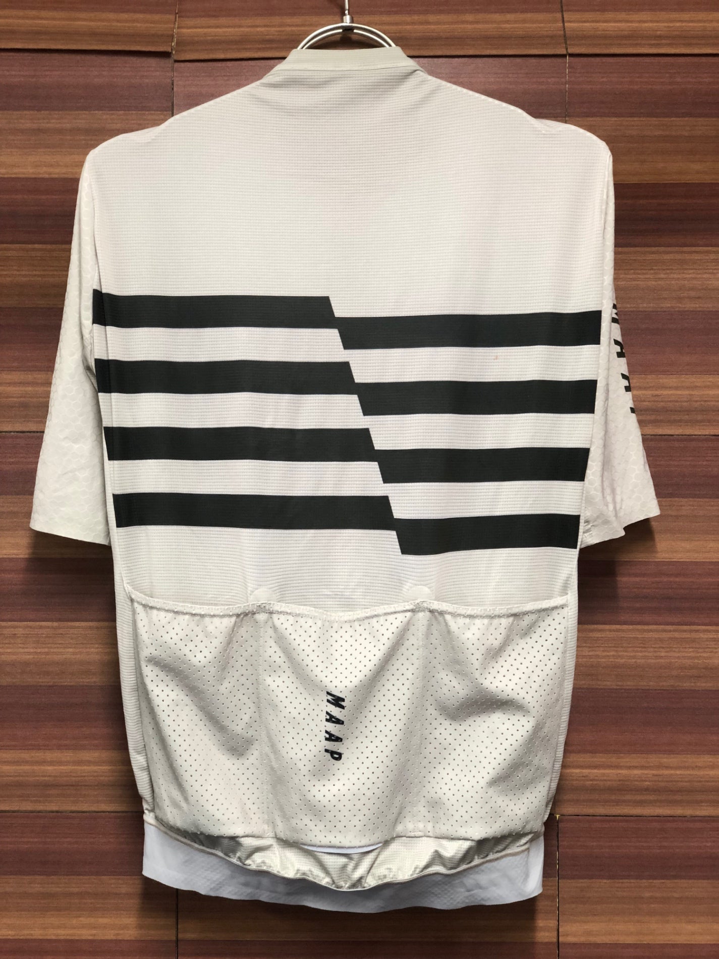 IV163 マープ MAAP PRO FIT JERSEY 半袖 サイクルジャージ オフホワイト M