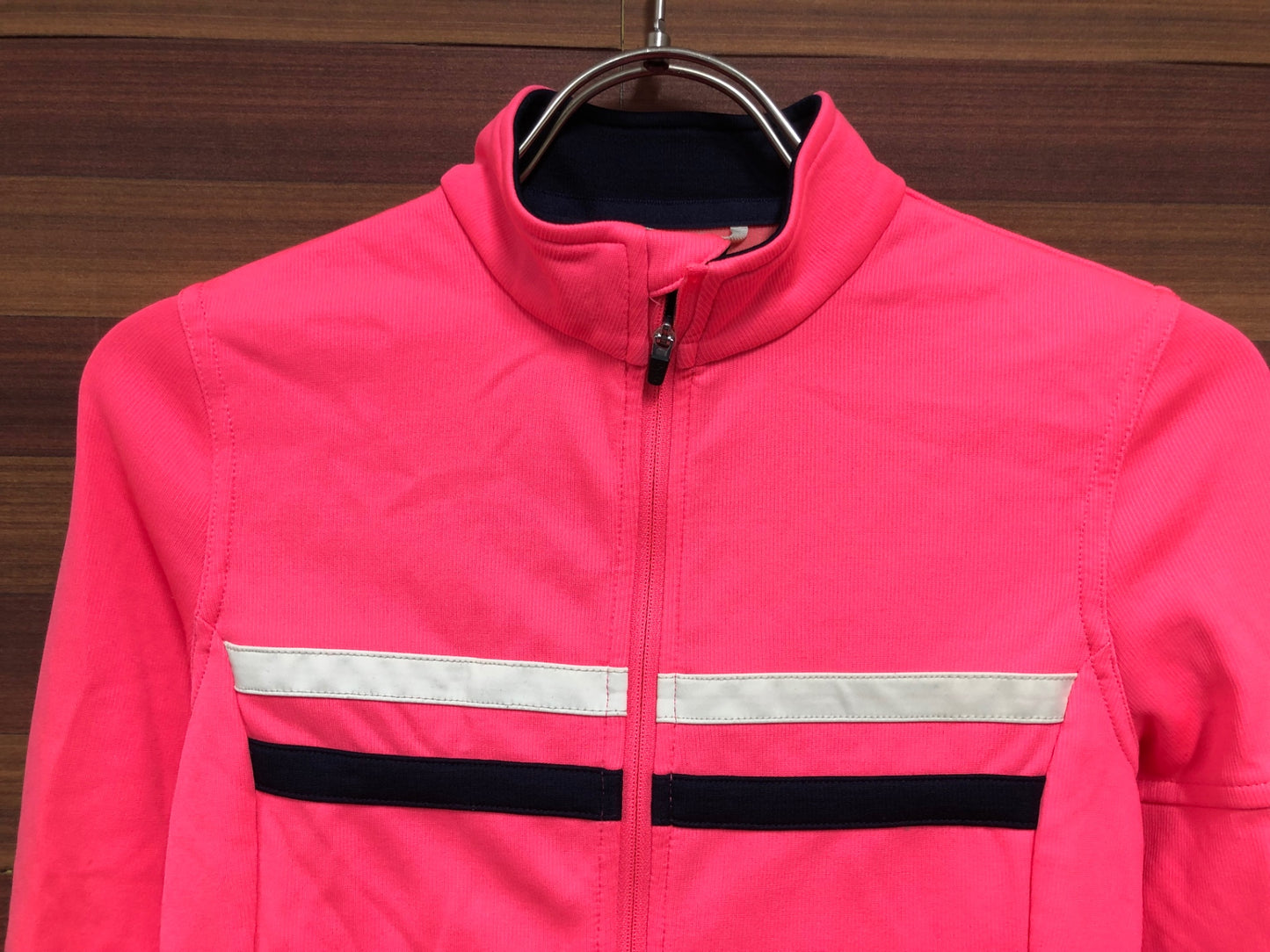 IO912 ラファ Rapha WOMEN'S LONG SLEEVE BREVET JERSEY 長袖 サイクルジャージ ピンク XS