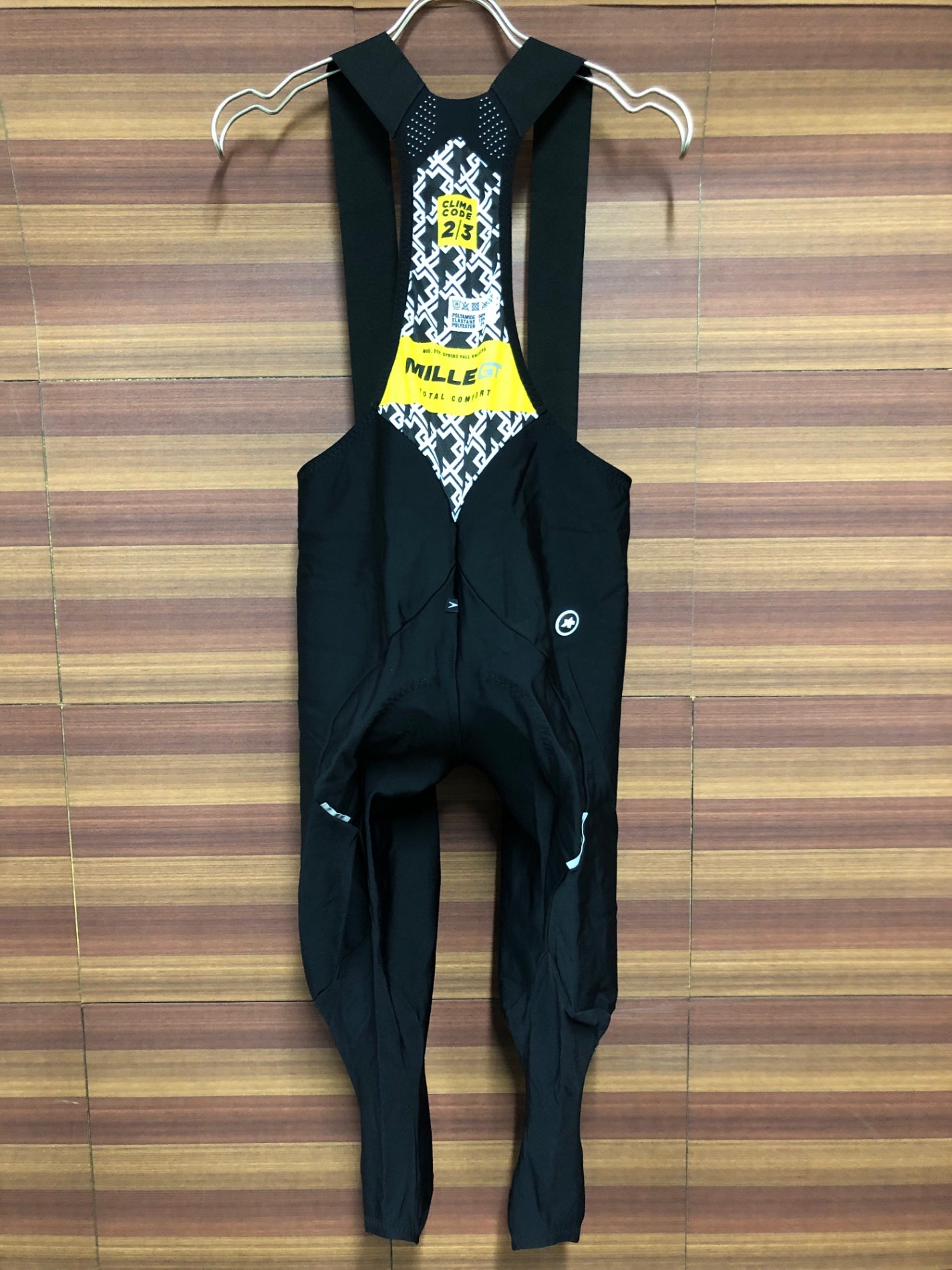 IR650 アソス assos MILLE GT Spring Fall Knickers ビブニッカー M 裏起毛
