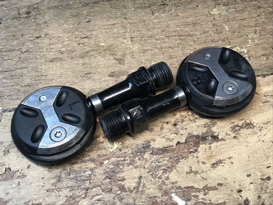 HZ328 スピードプレイ SPEEDPLAY ビンディングペダル クロモリ 黒