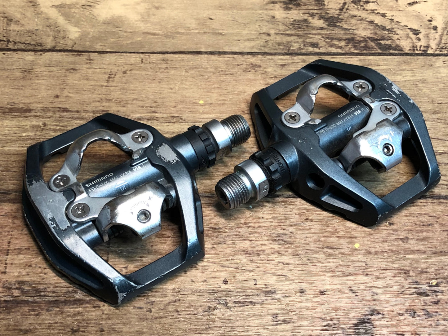 IR145 シマノ Shimano PD-EH500 片面フラット ビンディングペダル