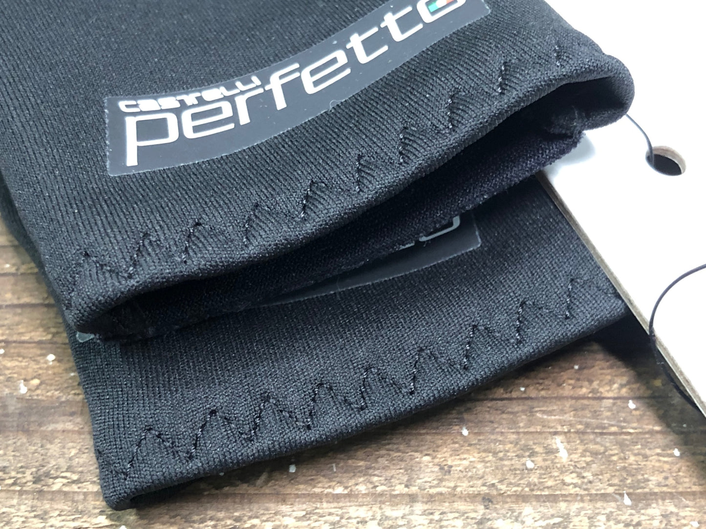 IP925 カステリ CASTELLI ROSSO CORSA perfetto 長指 グローブ 黒 S 裏起毛 GORE-TEX INFINIUM