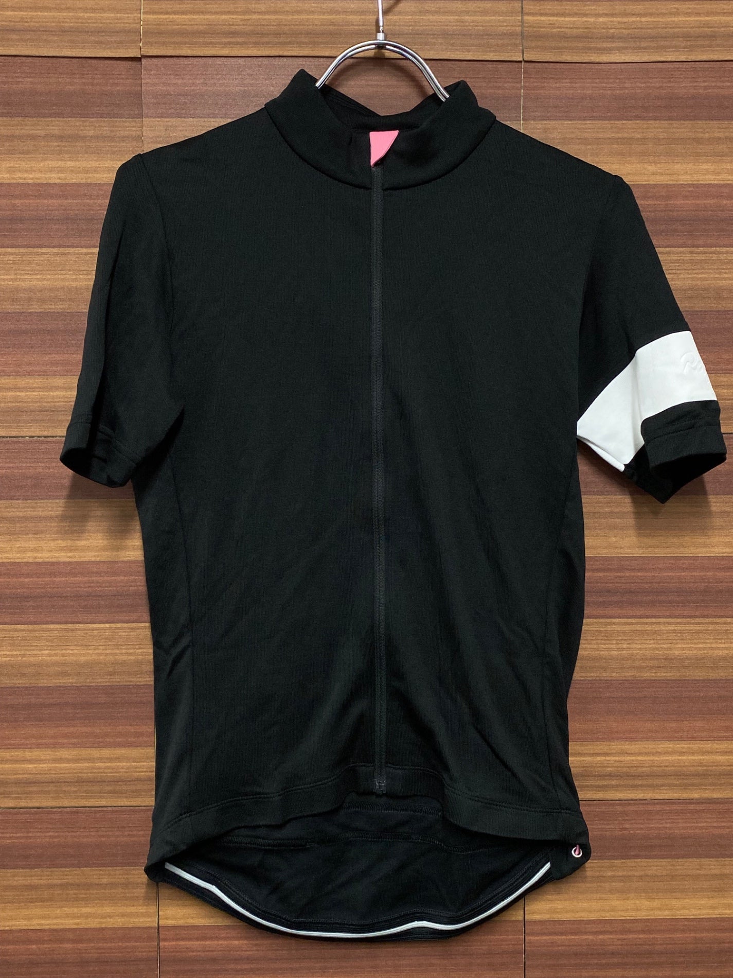 IN360 ラファ RAPHA MEN'S CLASSIC JERSEY サイクルジャージ 半袖 S 黒/ピンク