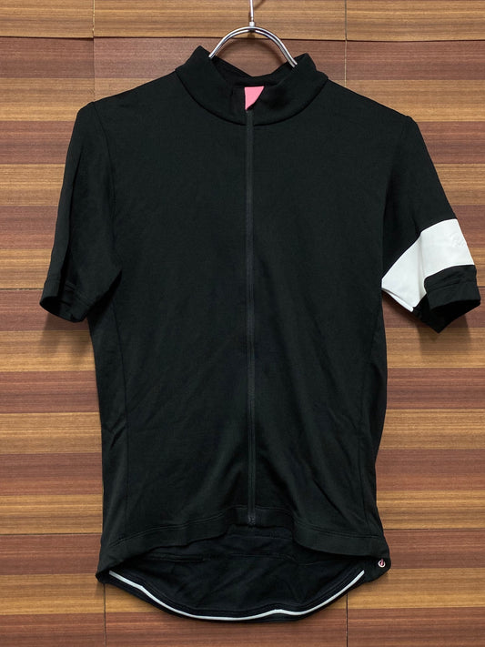 IN360 ラファ RAPHA MEN'S CLASSIC JERSEY サイクルジャージ 半袖 S 黒/ピンク
