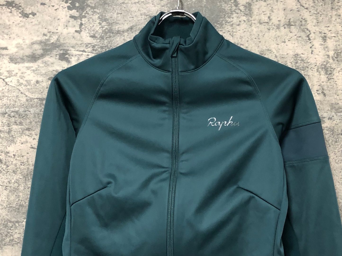 IY253 ラファ Rapha WOMEN'S CORE WINTER JACKET 長袖 サイクルジャケット 深緑 XS 裏起毛 レディース