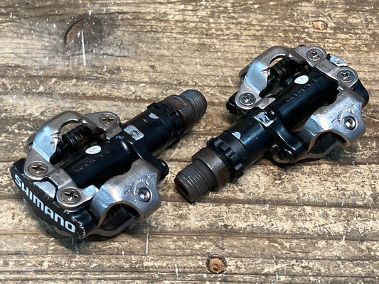 IP717 シマノ SHIMANO PD-M520 ビンディングぺダル SPD 軸回転スムース