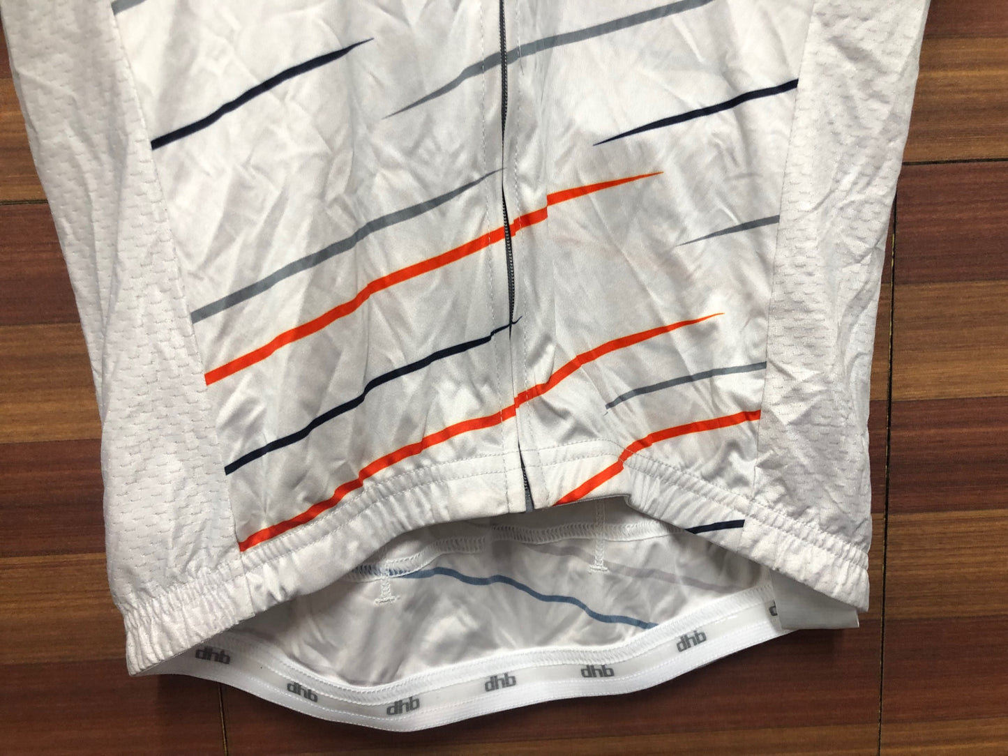 IU235 dhb BLOK 半袖 サイクルジャージ 白 XS