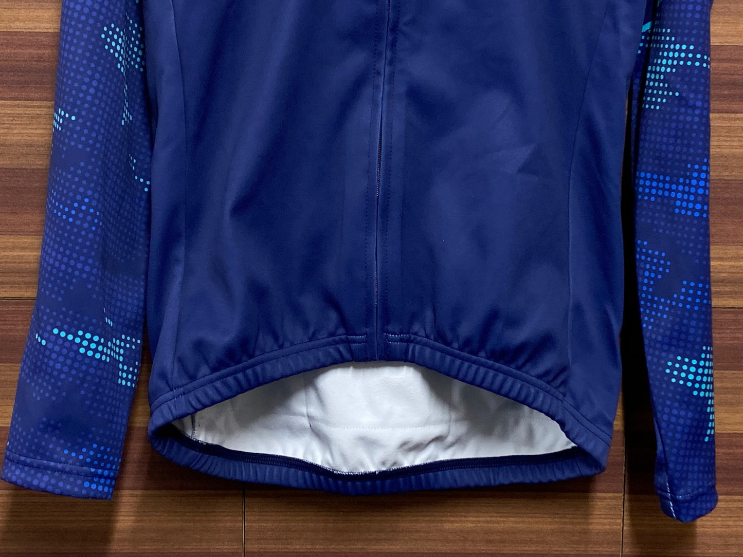 IQ814 パールイズミ PEARL iZUMi 長袖サイクルジャージ M 青 裏起毛