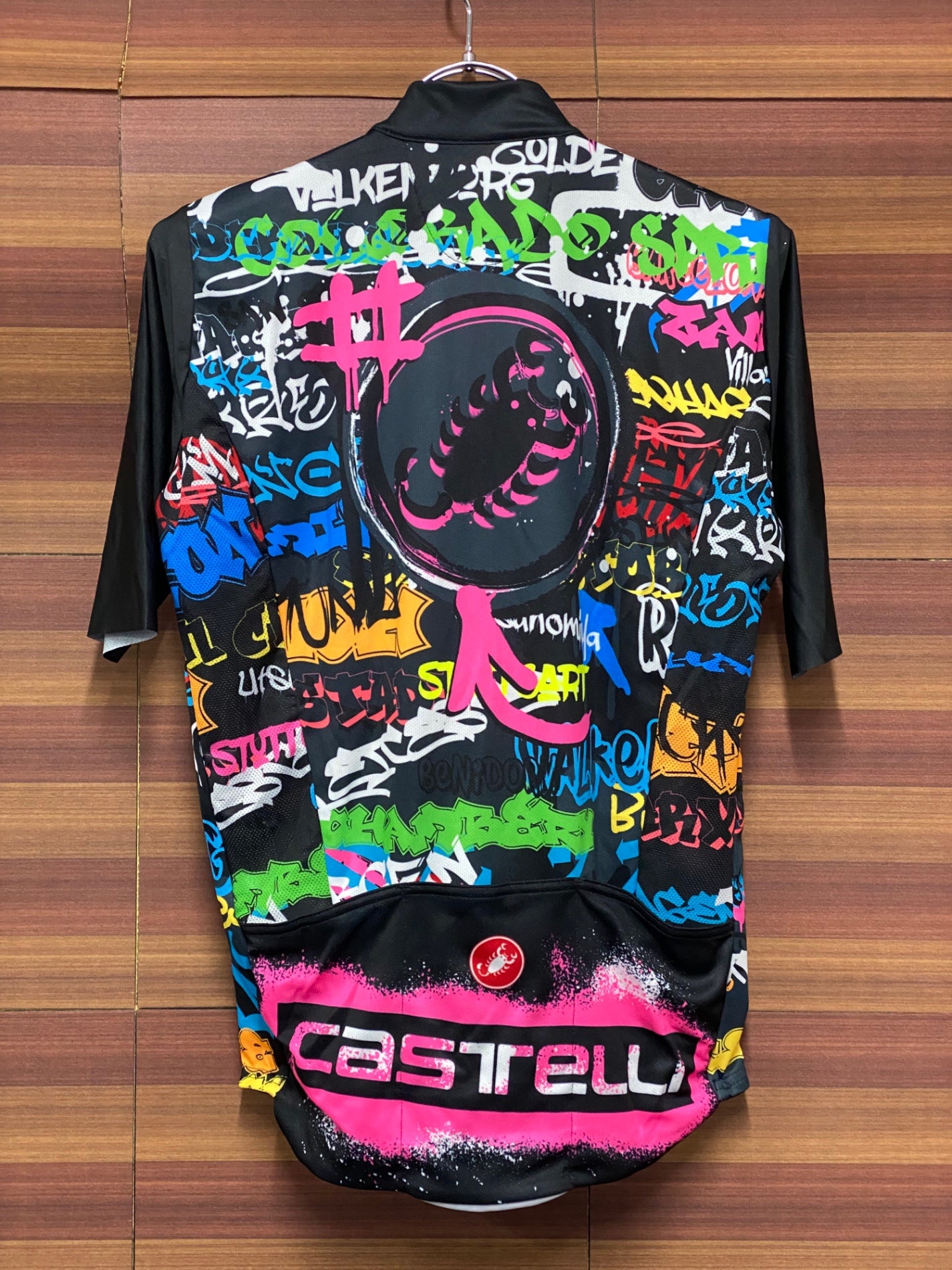 IT366 カステリ CASTELLI Graffiti 半袖 サイクルジャージ M
