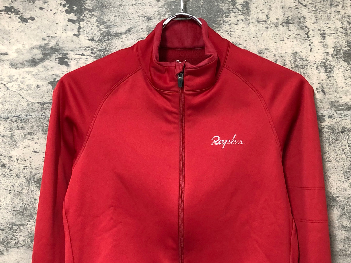 IY481 ラファ Rapha CORE WINTER JACKET 長袖 サイクルジャケット 赤 S 裏起毛