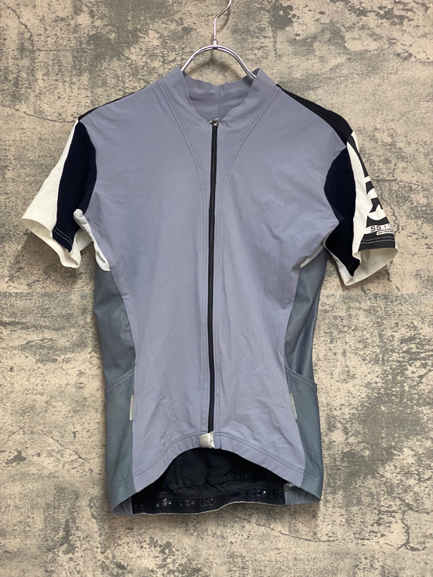 IZ136 アソス assos SS.13 Jersey 半袖 サイクルジャージ グレー 黒 S