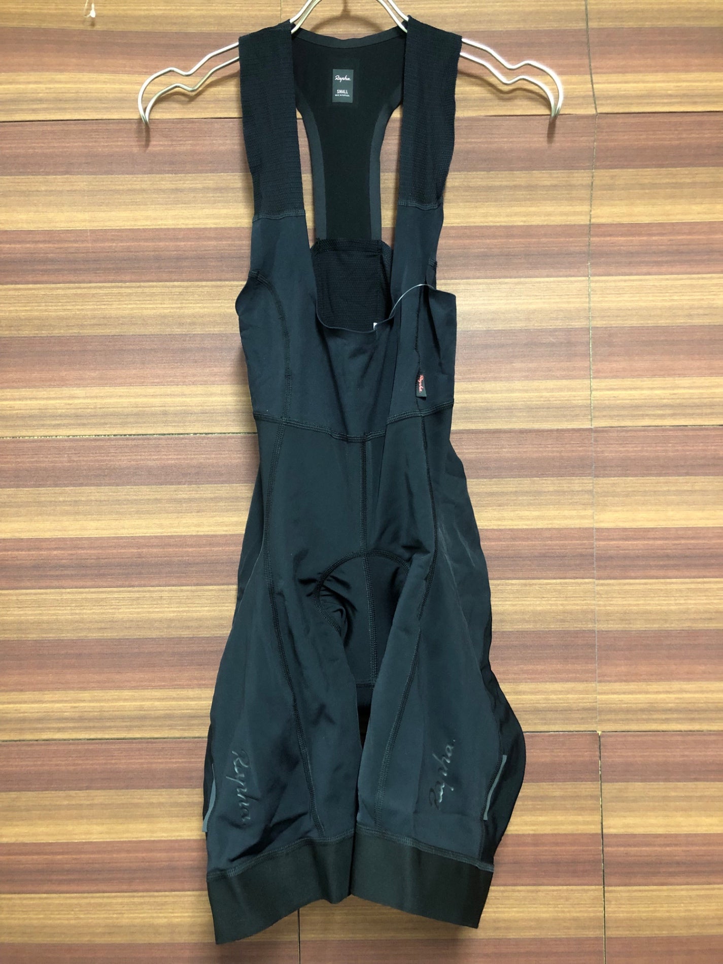 IO925 ラファ Rapha SOUPLESSE THERMAL BIB SHORTS ビブショーツ 黒 S 裏起毛