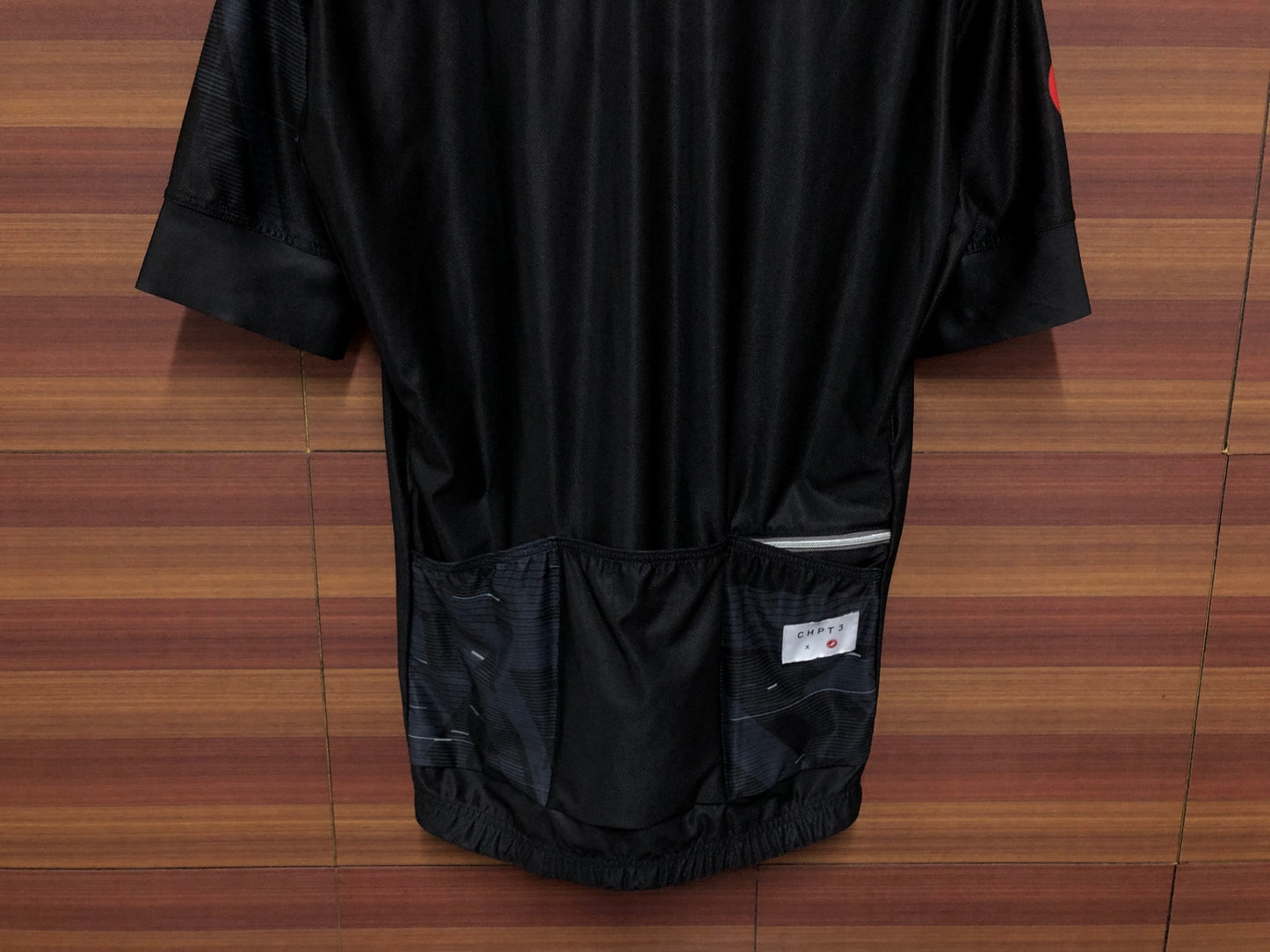 IL115 カステリ Castelli チャプター3 CHPT3 GIRONA 半袖 サイクルジャージ 黒 38