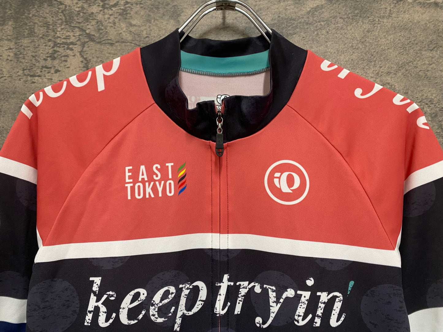 IQ037 パールイズミ Pearlizumi 半袖 サイクルジャージ XL 総柄