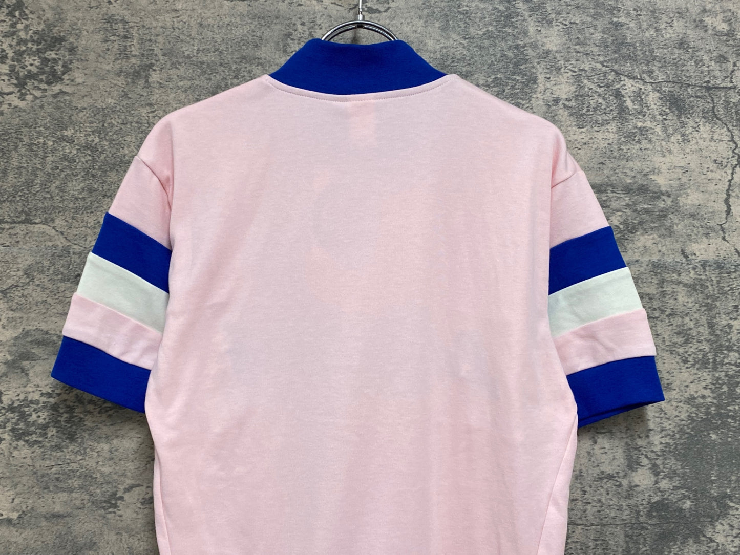 IZ544 ルコックスポルティフ le coq sportif 半袖 サイクルジャージ ピンク O ハーフジップ