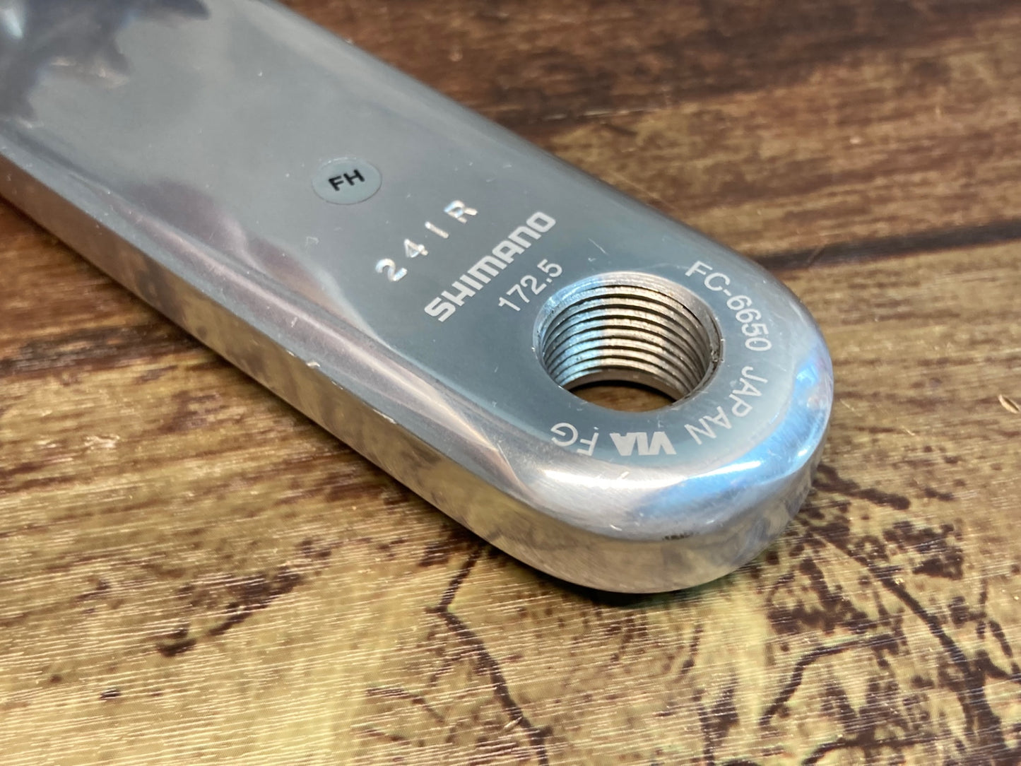 IX702 シマノ SHIMANO アルテグラ ULTEGRA FC-6650 クランクセット 50/34T 172.5mm