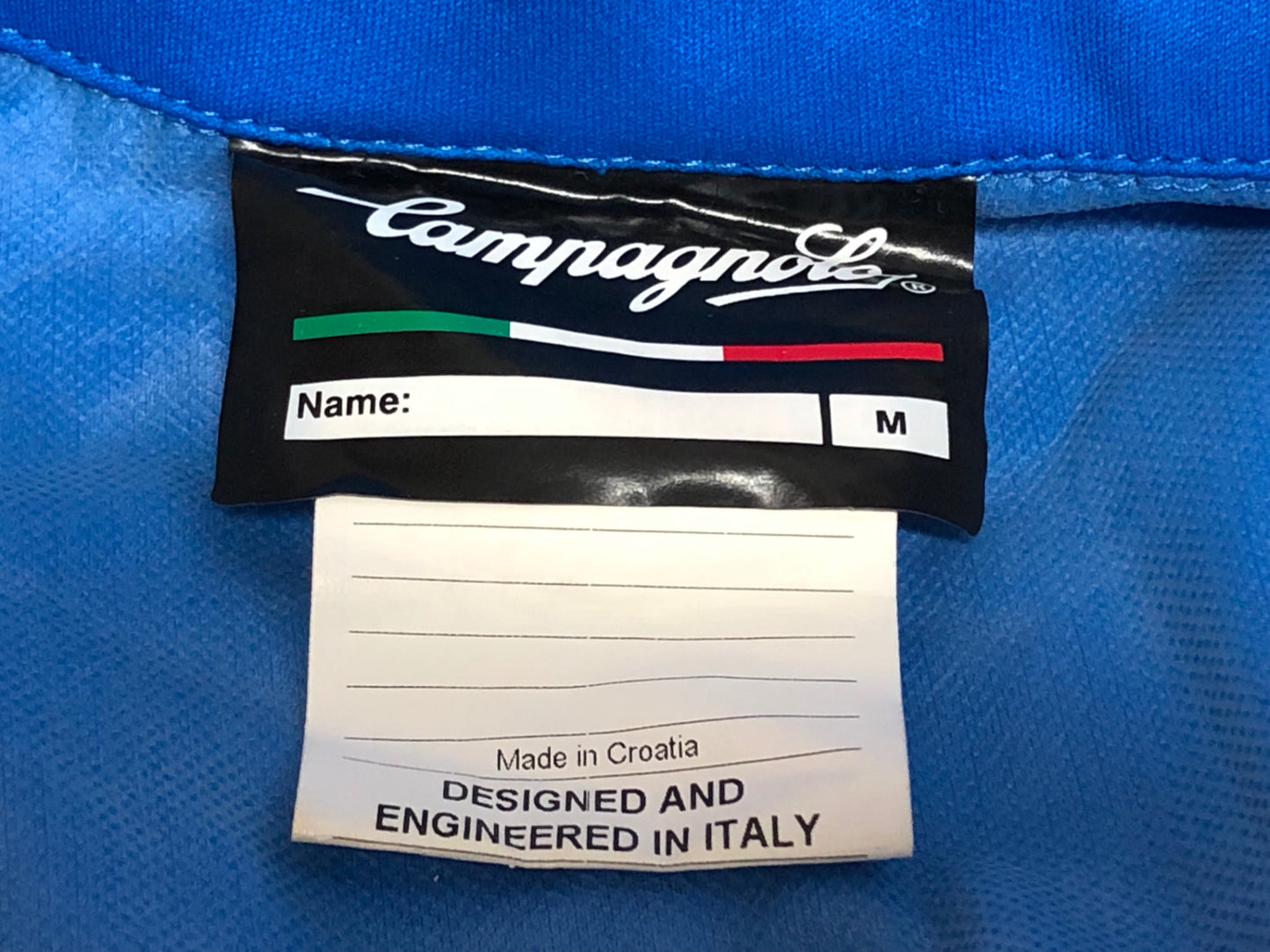 IQ772 カンパニョーロ campagnolo 長袖 ウィンドブレーカー 青 M