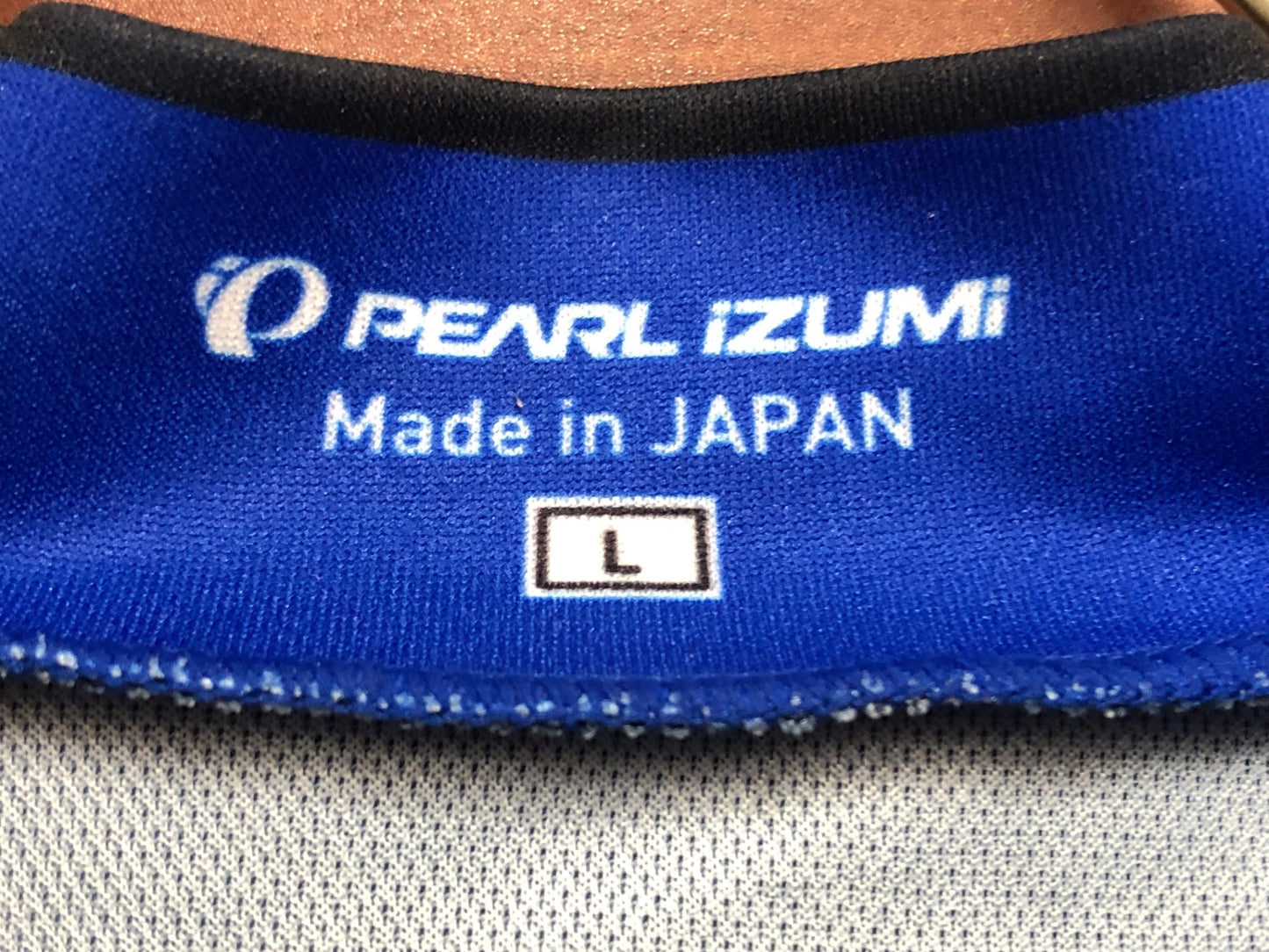 IR545 パールイズミ PEARL iZUMi 半袖 サイクルジャージ 黒 青 L